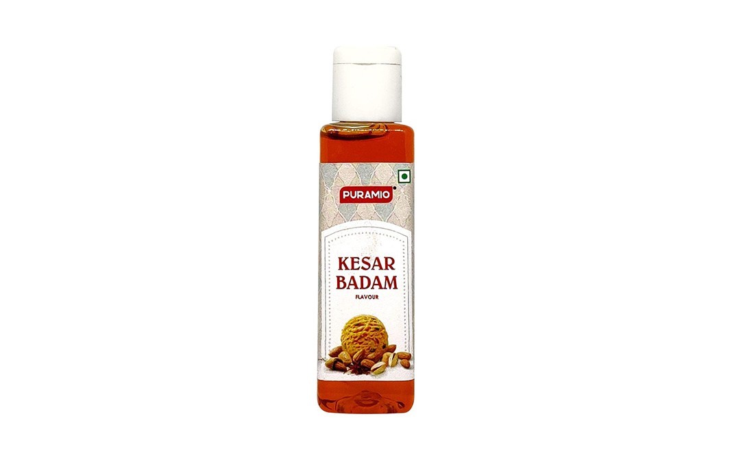 Puramio Kesar Badam Flavour    Plastic Bottle  30 millilitre